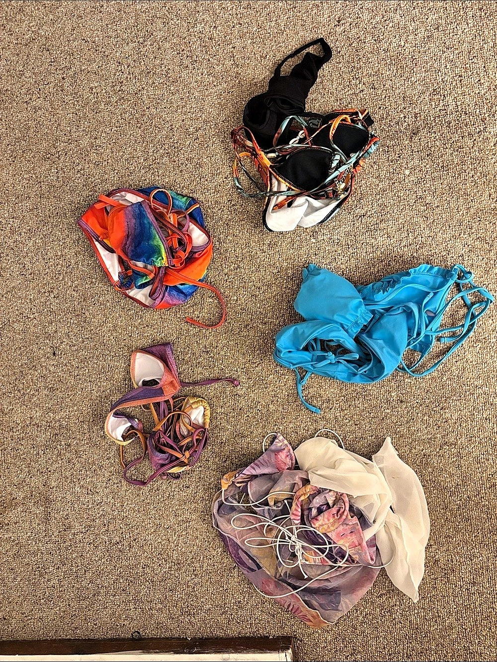 Assorted Bikini Pieces Multicolor